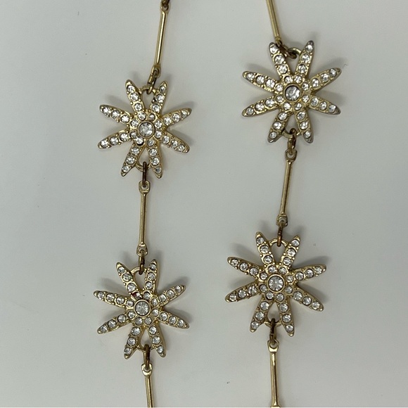 Star Drop Necklace Y Shape Statement Pendant Gold Jewelry Lariat Floral Charm 25 - Picture 12 of 17